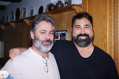 Kai Herd and Michael Masumoto, Christmas 2015